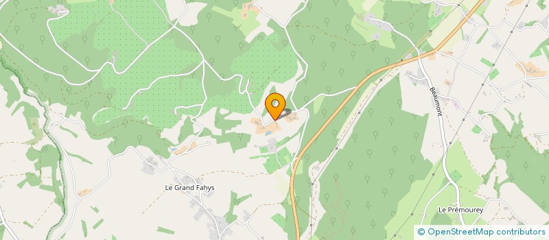 localisation de l'entreprise SCI DES ALPES  FOUGEROLLES-SAINT-VALBERT