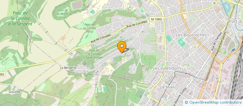 localisation de l'entreprise SCI DES ALPES ET DU CHATILLONNAIS à DIJON