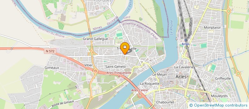 localisation de l'entreprise SCI DES ALPILLES à ARLES