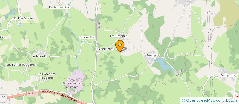 localisation de l'entreprise SCI DES ALYSSES à NAILLAT