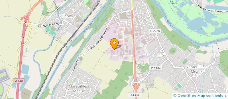 localisation de l'entreprise SCI DES AMARYLLIS ET ORCHIDEES à MAREUIL-LES-MEAUX