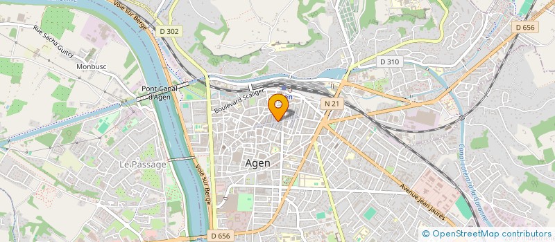 localisation de l'entreprise SCI DES AMBANS à AGEN