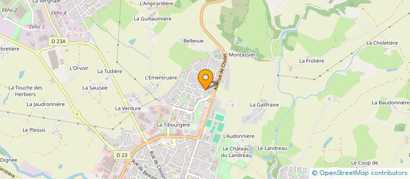 localisation de l'entreprise SCI DES AMIS à LES HERBIERS