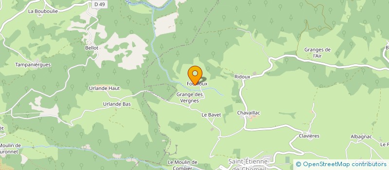 localisation de l'entreprise SCI DES AMIS DU LAC à COLLANDRES
