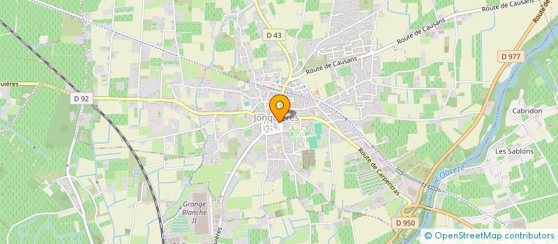 localisation de l'entreprise SCI DES ANDRES  JONQUIERES