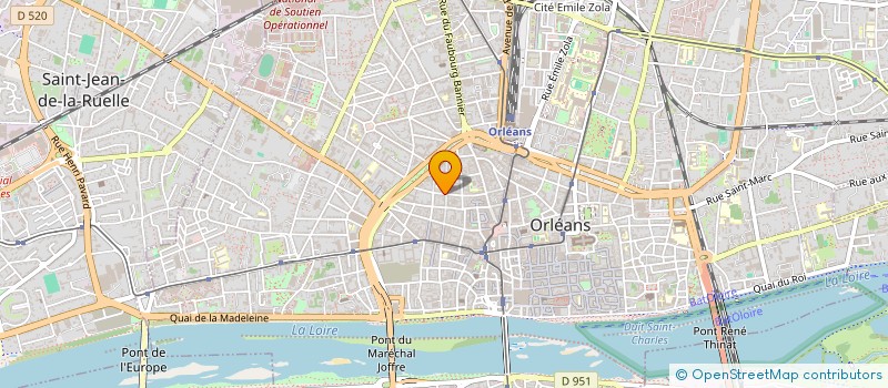 localisation de l'entreprise SCI DES ANEMONES  ORLEANS