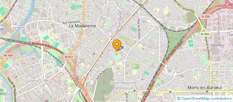 localisation de l'entreprise SCI DES ANGES à LILLE