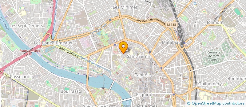 localisation de l'entreprise SCI DES ANGES à TOULOUSE