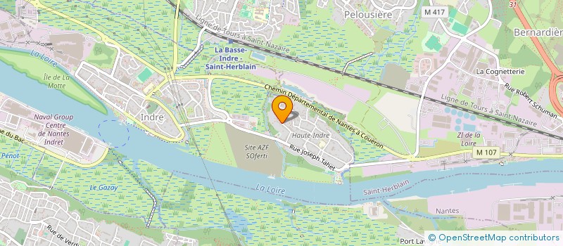 localisation de l'entreprise SCI DES ANGES  INDRE