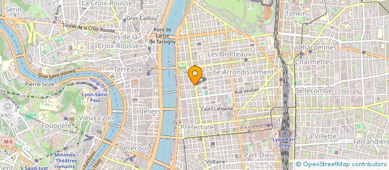 localisation de l'entreprise SCI DES ANGES  LYON