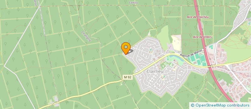 localisation de l'entreprise SCI DES ANGES à VILLERS-LES-NANCY