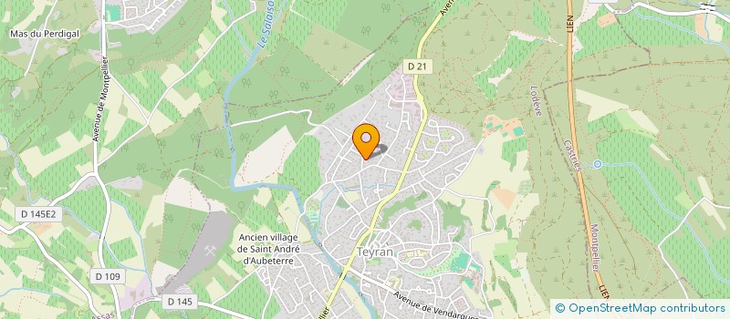 localisation de l'entreprise SCI DES ANGES  TEYRAN