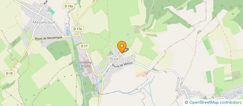 localisation de l'entreprise SCI DES ANGES  PURE