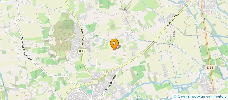 localisation de l'entreprise SCI DES ANGES  LE THOR