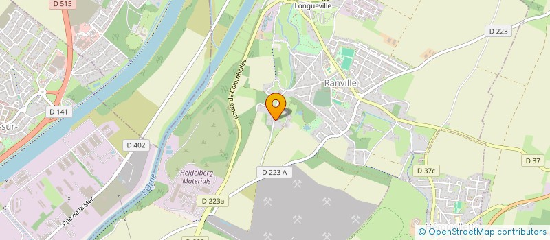 localisation de l'entreprise SCI DES ANNELIDES à RANVILLE