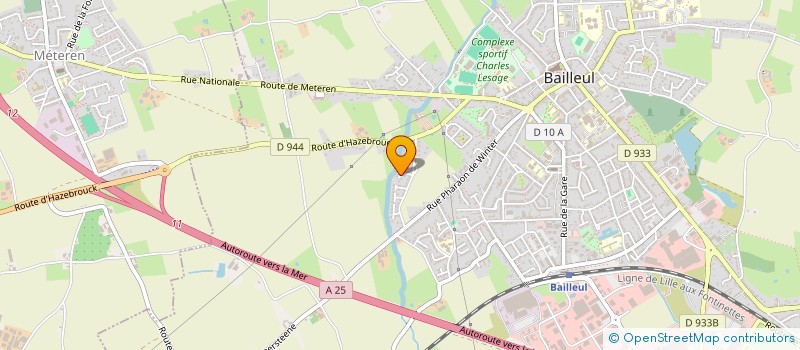 localisation de l'entreprise SCI DES ANNEXES à BAILLEUL