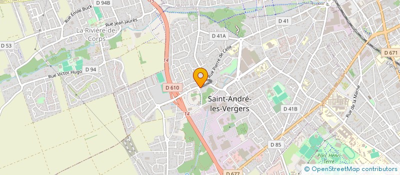 localisation de l'entreprise SCI DES ANTES  SAINT-ANDRE-LES-VERGERS