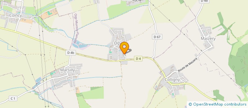 localisation de l'entreprise SCI DES APOTH  OGY-MONTOY-FLANVILLE