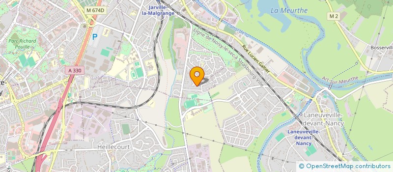 localisation de l'entreprise SCI DES APOTHICAIRES  JARVILLE-LA-MALGRANGE