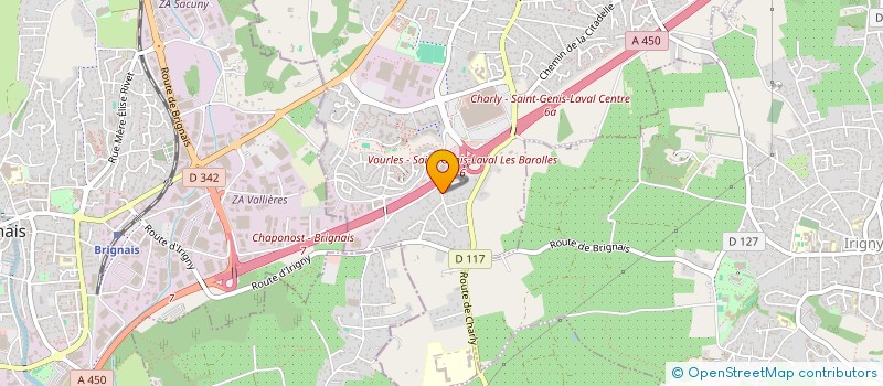 localisation de l'entreprise SCI DES AQUEDUCS  SAINT-GENIS-LAVAL