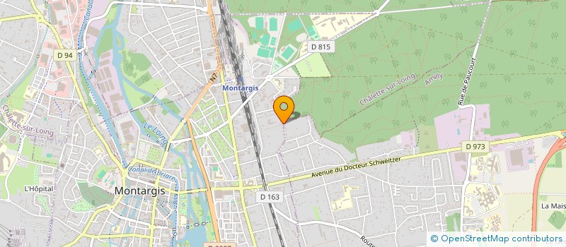 localisation de l'entreprise SCI DES ARCADES à MONTARGIS