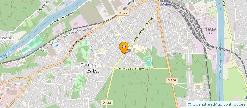 localisation de l'entreprise SCI DES ARCADES à DAMMARIE-LES-LYS