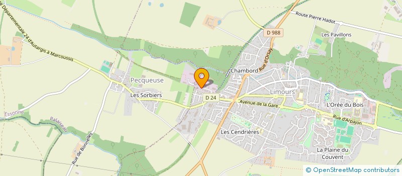 localisation de l'entreprise SCI DES ARCADES à LIMOURS