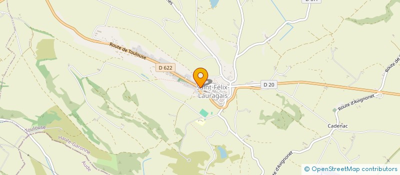 localisation de l'entreprise SCI DES ARCADES  SAINT-FELIX-LAURAGAIS