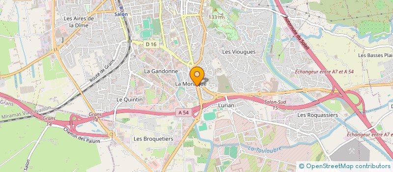 localisation de l'entreprise SCI DES ARCEAUX  SALON-DE-PROVENCE