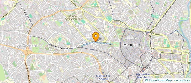 localisation de l'entreprise SCI DES ARCEAUX à MONTPELLIER