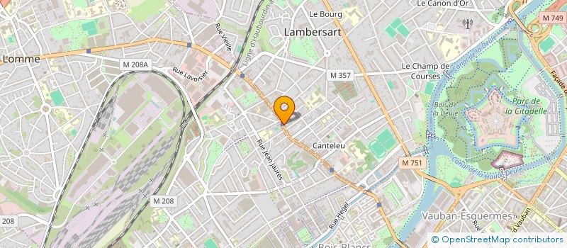 localisation de l'entreprise SCI DES ARCHERS à LAMBERSART