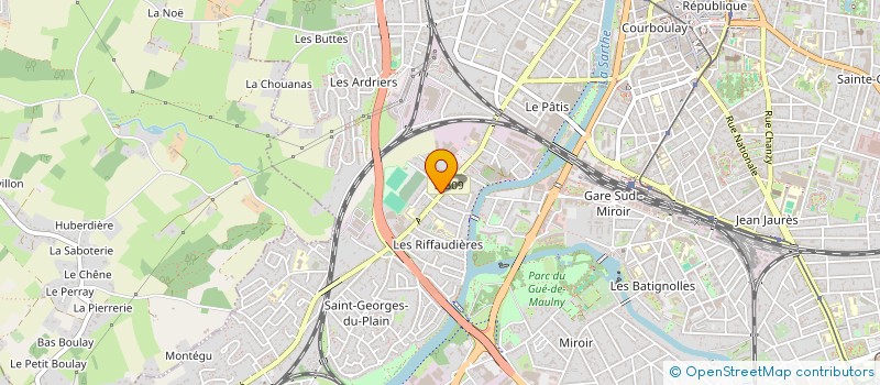 localisation de l'entreprise SCI DES ARCHES  LE MANS