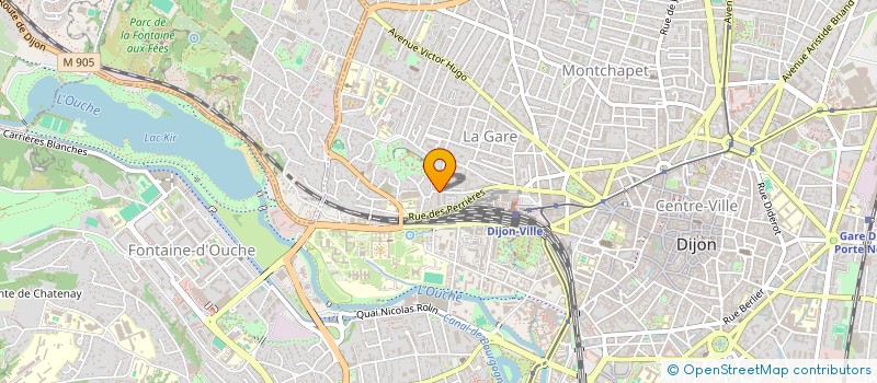 localisation de l'entreprise SCI DES ARCHIVES à DIJON