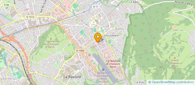 localisation de l'entreprise SCI DES ARCOSSES  BARBY