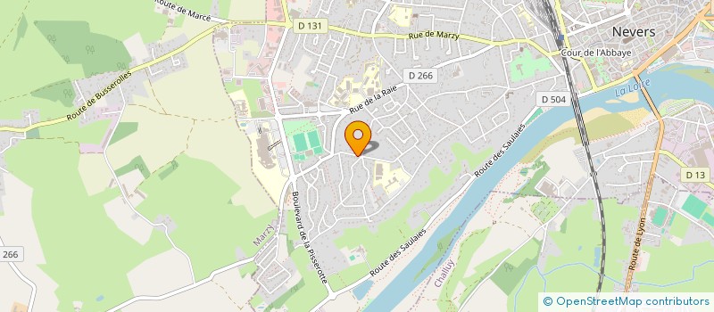 localisation de l'entreprise SCI DES ARDENNES à NEVERS