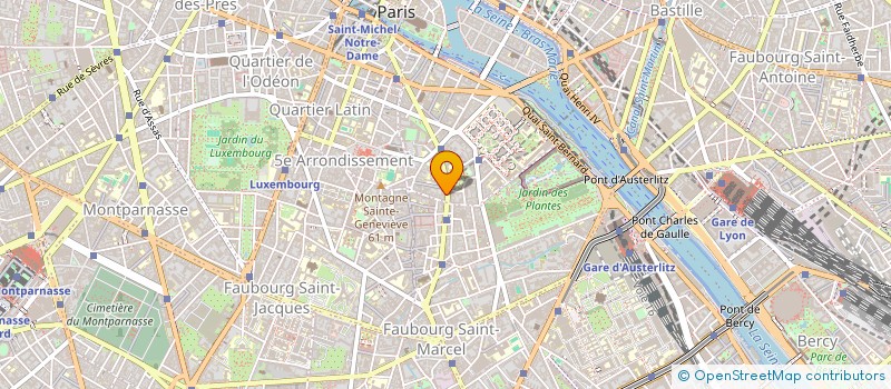 localisation de l'entreprise SCI DES ARENES à PARIS