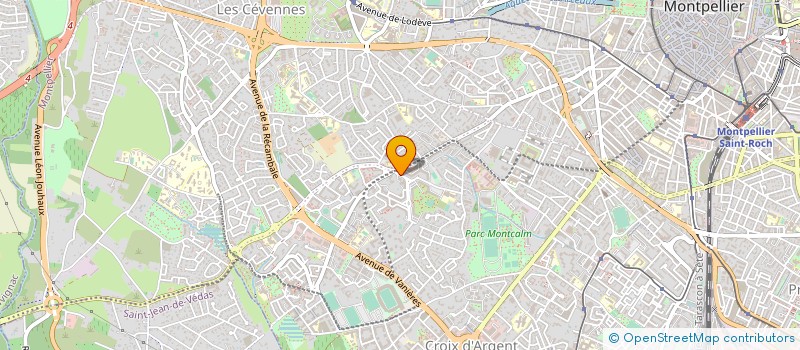 localisation de l'entreprise SCI DES ARENES à MONTPELLIER