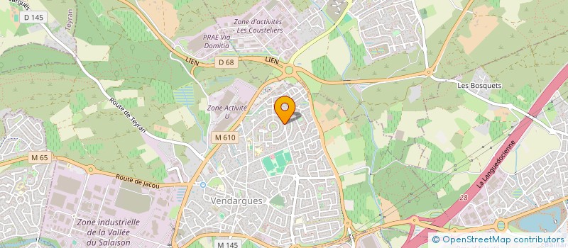 localisation de l'entreprise SCI DES ARGALAS à VENDARGUES