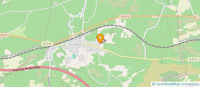 localisation de l'entreprise SCI DES ARGELATS  DOUZENS