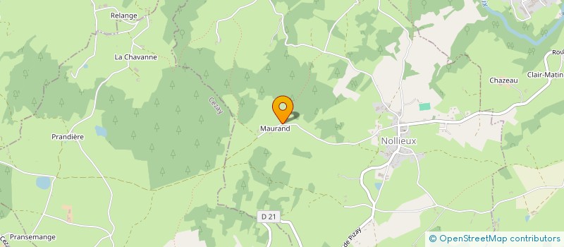 localisation de l'entreprise SCI DES ARMURIERS  NOLLIEUX