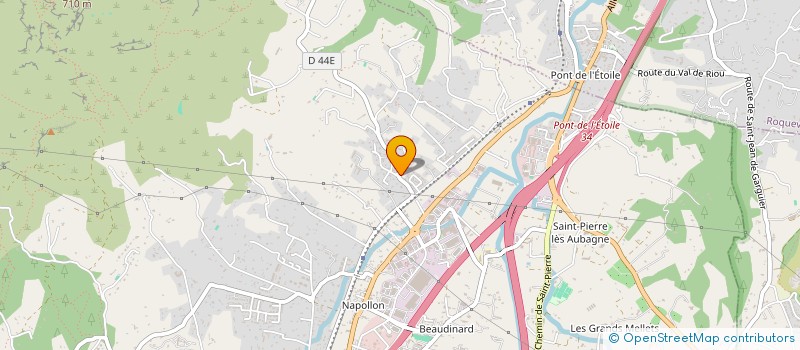 localisation de l'entreprise SCI DES ARNAS à AUBAGNE