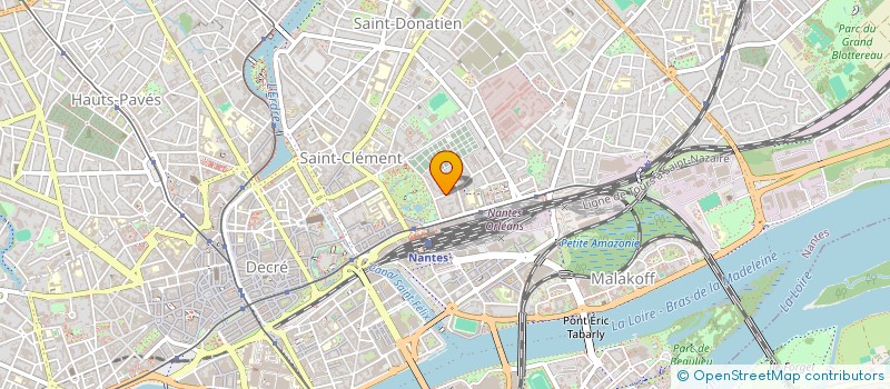 localisation de l'entreprise SCI DES ARRENTES CF 155. à NANTES