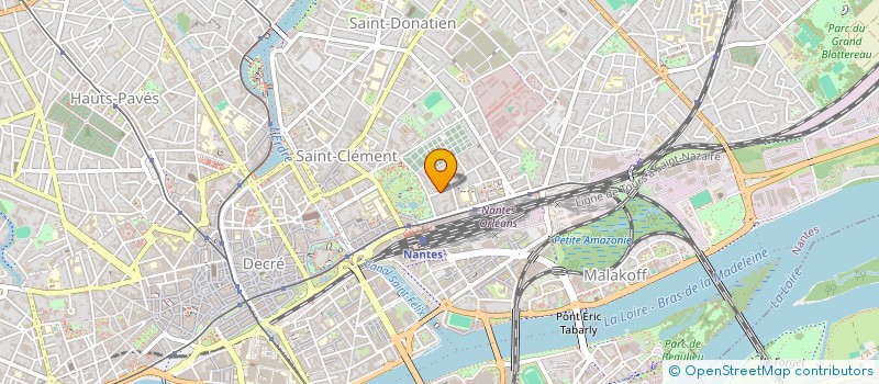 localisation de l'entreprise SCI DES ARRENTES DU CHAMP FLEURI  NANTES