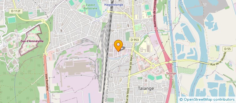 localisation de l'entreprise SCI DES ARTISANS à HAGONDANGE