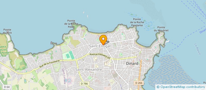 localisation de l'entreprise SCI DES ARTISANS  DINARD