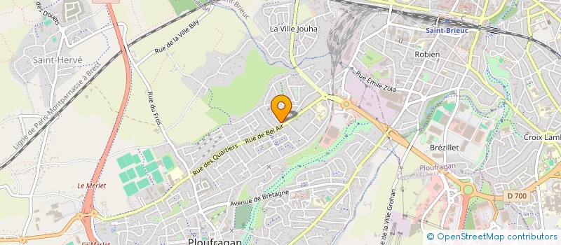 localisation de l'entreprise SCI DES ARTISANS DU 22  PLOUFRAGAN