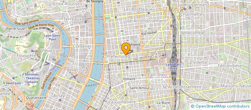 localisation de l'entreprise SCI DES ARTS à LYON