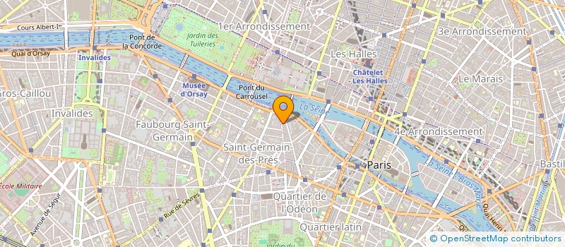 localisation de l'entreprise SCI DES ARTS  PARIS