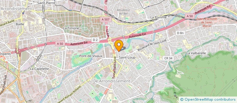 localisation de l'entreprise SCI DES ARTS à MARSEILLE