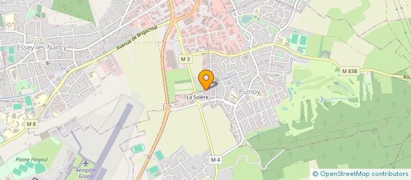 localisation de l'entreprise SCI DES AS  PULNOY